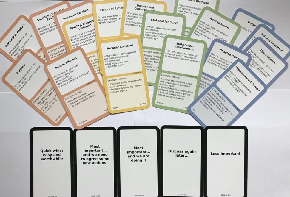 RRI into practice! Launching and using the Horizon RRI Prompts and